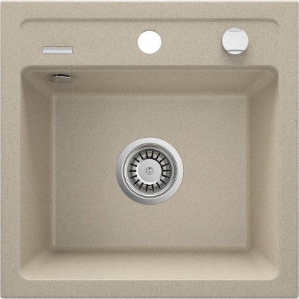 3937 2 zlew zorba piaskowy granit 1k b o 440x440x184 3 5 osprzet space saver