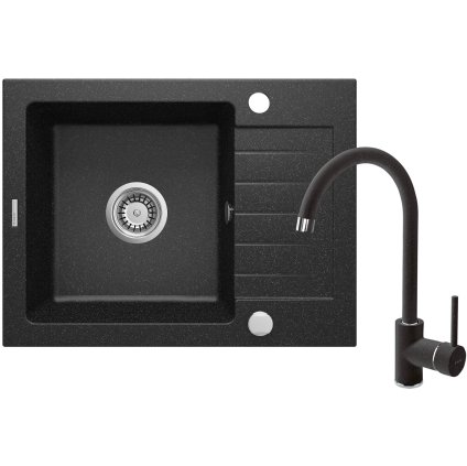 4033 1 zlew zorba grafitowy granit 1k z ko 580x440x164 3 5 osprzet space saver bateria nemezja z wylewka u