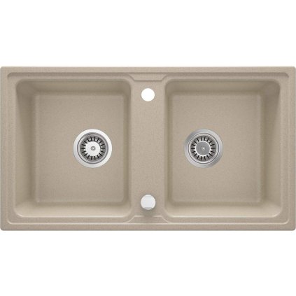 3946 2 zlew zorba piaskowy granit 2k b o 780x435x180 3 5 osprzet space saver