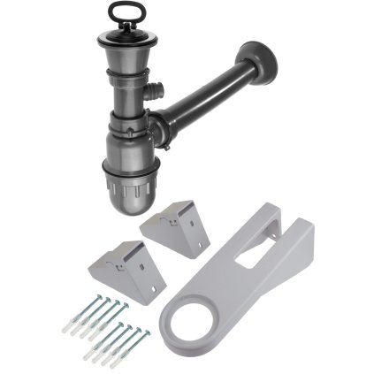 Deante, set de gunoi pentru chiuveta din otel ZYK_010B, DEA-ZXY_9969