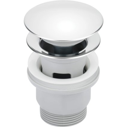 1735 click clack chrom okragly z przelewem