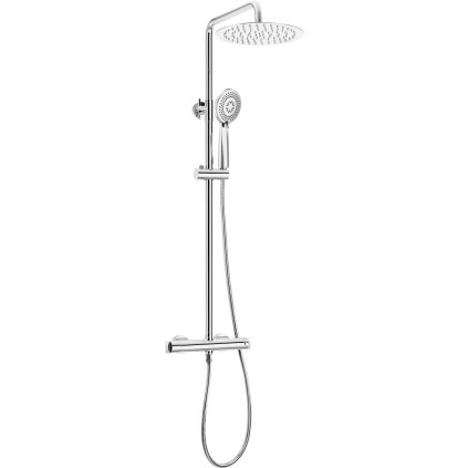 Deante, set de dus cu robinet termostatic, crom, DEA-NAC_04OT