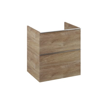 Elita Look, dulap pentru chiuveta pe blat 60x45x64 cm 2S PDW, nuc Lincoln, ELT-167259