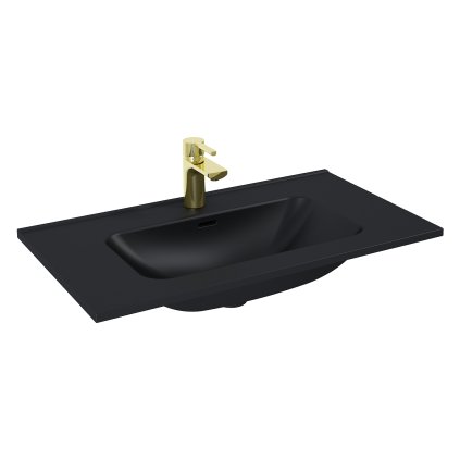 276738 elita skappa nabytkove umyvadlo 80 8x46x1 8 cm cierna matna elt 146065