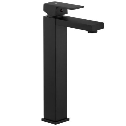 Erga Gappo, baterie chiuveta inalta h-296, negru mat, ERG-YKA-BU.GAPPO 36-BLK