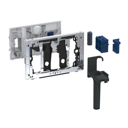 Geberit, mufă GEBERIT DUOFFRESH pentru tijă, pentru Sigma flush. rezervor sub ipsos 12 cm, crom lucios, 115.062.21.1