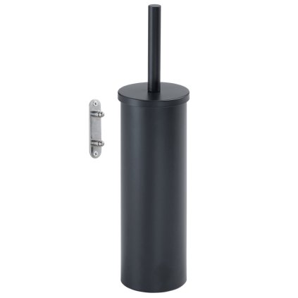 Gedy, perie de toaletă suspendată FLIP, Lift&Clean, negru mat, 52330314