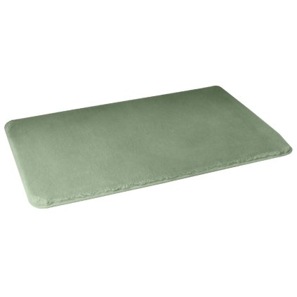 Gedy, covoraș de baie FUZZY, 50x80cm, 100% poliester, anti-alunecare, verde, 96FY508007