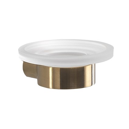 Gedy, sapuniera PIRENEI, pahar de lapte, auriu mat, PI1188