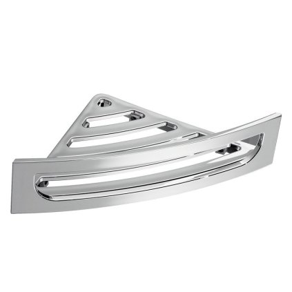 Gedy, Raft de colt cu bara transversala, 230x75x230 mm, ABS/crom, CP80