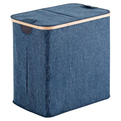 301182 gedy yoshi kos na bielizen 53x51x34cm bambus modra 133805