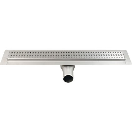 99963 gelco manus quadro nerezovy sprchovy kanalik s rostom 850x130x55 mm gmq34