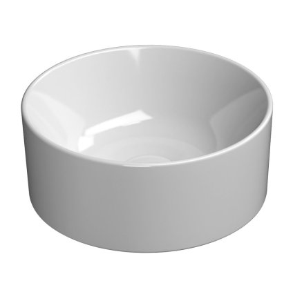 GSI, Chiuvetă de blat ceramică KUBE X, diametru 32 cm, ExtraGlaze alb, 943511