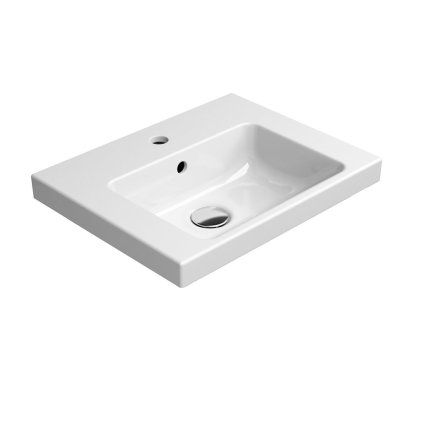 GSI, chiuveta din ceramica NORM 50x18x40 cm, alb ExtraGlaze, 8638111