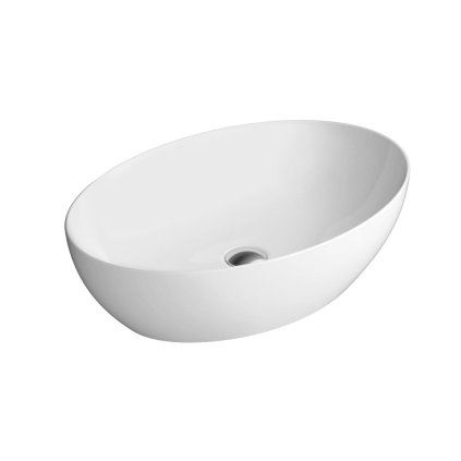 GSI, chiuveta de blat din ceramica PURA 60x42 cm, alb ExtraGlaze, 884211