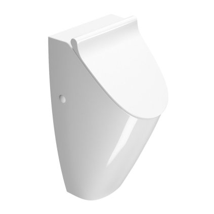 GSI, pisoar SAND cu orificii pentru capac, ExtraGlaze alb, 909811