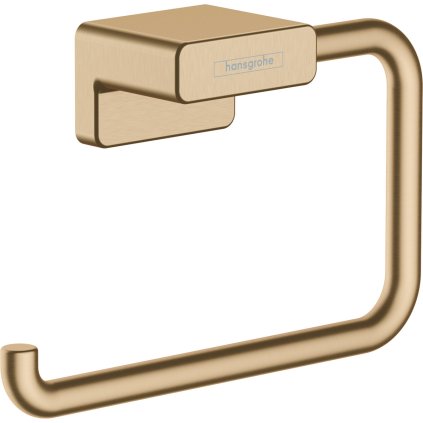 Hansgrohe AddStoris, suport hârtie igienică fără capac, bronz periat, HAN-41771140
