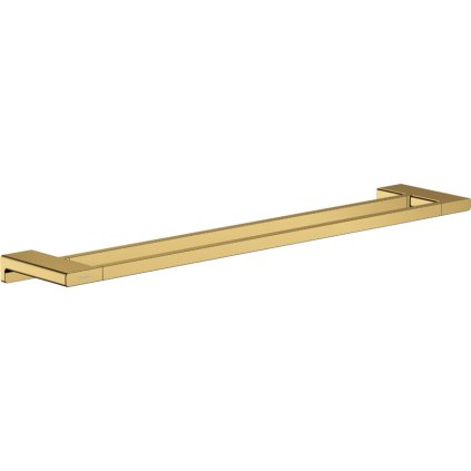 Hansgrohe AddStoris, suport dublu pentru prosoape, aspect auriu lustruit, HAN-41743990
