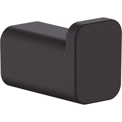Hansgrohe AddStoris, cârlig simplu, negru mat, HAN-41742670
