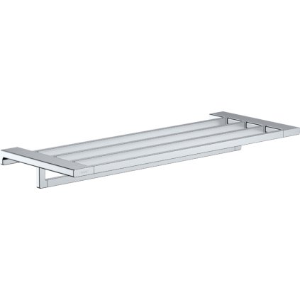 Hansgrohe AddStoris, raft pentru prosoape cu suport pentru prosoape, crom, HAN-41751000