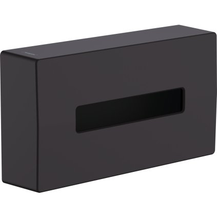 Hansgrohe AddStoris, dozator pentru șervețele cosmetice, negru mat, HAN-41774670