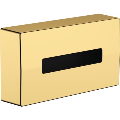 Hansgrohe AddStoris, dozator pentru șervețele cosmetice, aspect auriu lustruit, HAN-41774990