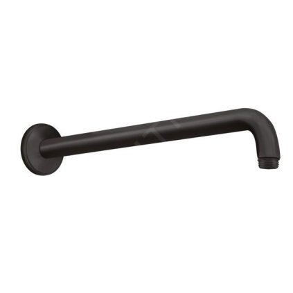Hansgrohe Aktiva, braț de duș 389 mm, negru mat, HAN-27413670