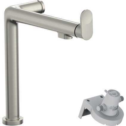 Hansgrohe Aqittura M91, filterSystem 240, 1jet, aspect oțel inoxidabil, HAN-76804800