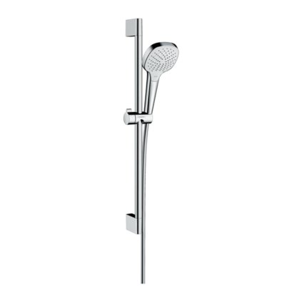 478361 hansgrohe croma select e sprchova sada vario ecosmart 9 l min so sprchovou tycou 65 cm biela chromova han 26583400