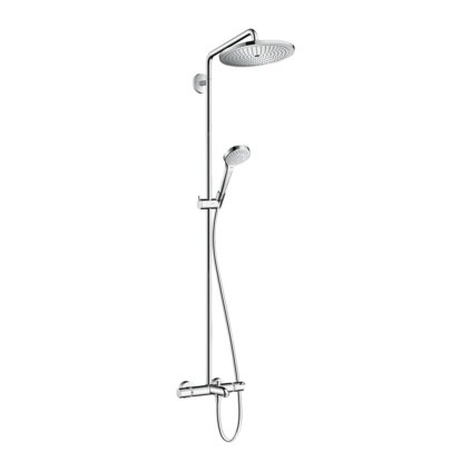 Hansgrohe Croma Select S, Showerpipe 280 1jet cu termostat pentru cada, crom, HAN-26792000