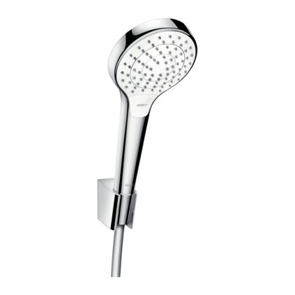 Hansgrohe Croma Select S, set de dus 110 Vario cu furtun 1600 mm, alb/crom, HAN-26411400