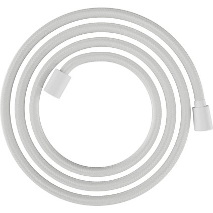 Hansgrohe Designflex, furtun de duș textil 1600 mm, alb mat, HAN-28260700