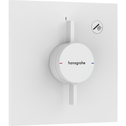Hansgrohe DuoTurn E, robinet ascuns pentru 1 aparat, alb mat, HAN-75617700