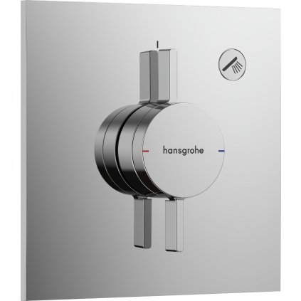 Hansgrohe DuoTurn E, robinet ascuns pentru 1 aparat, crom, HAN-75617000