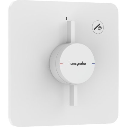 Hansgrohe DuoTurn Q, robinet ascuns pentru 1 aparat, alb mat, HAN-75614700