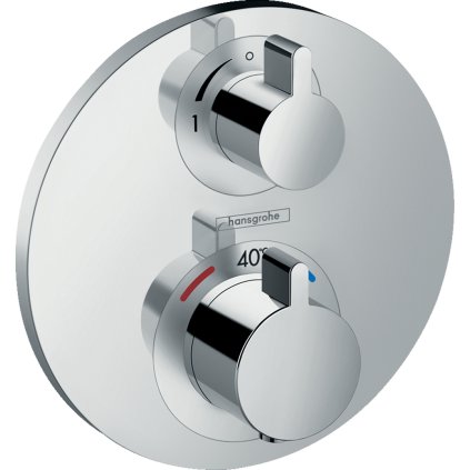 250493 hansgrohe ecostat s termostaticka sprchova bateria pod omietku s uzatvaracim ventilom chromova han 15757000