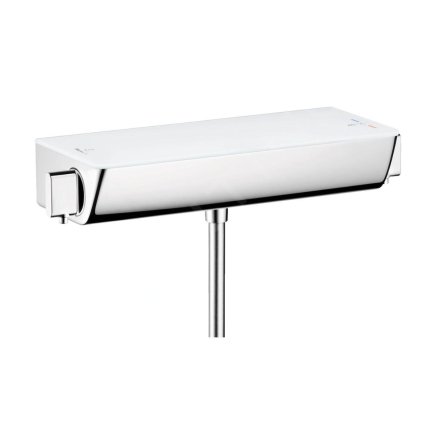 Hansgrohe Ecostat Select, baterie termostatica de dus, alb/crom, HAN-13161400