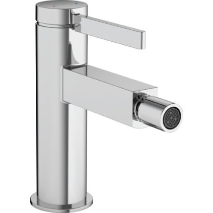 Hansgrohe Finoris, baterie bideu cu manetă cu garnitură de gunoi, crom, HAN-76200000
