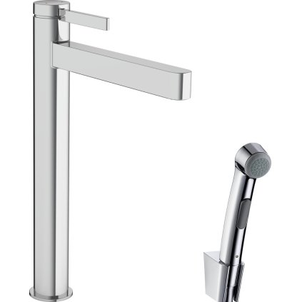 492563 hansgrohe finoris pakova umyvadlova bateria 260 s rucnou sprchou bidette a sprchovou hadicou 160 cm chromova han 76220000