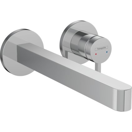 Hansgrohe Finoris, baterie lavoar ascuns 240, instalatie cu 2 orificii, EcoSmart, crom, HAN-76050000