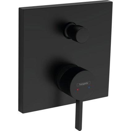 Hansgrohe Finoris, robinet de baie ascuns, negru mat, HAN-76415670