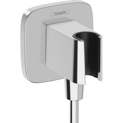 Hansgrohe FixFit Q, cot cu suport de duș, crom, HAN-26887000