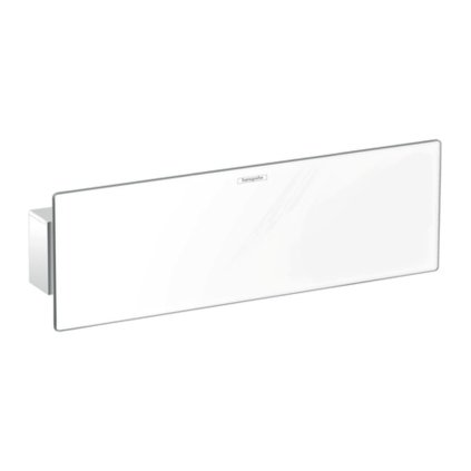478955 hansgrohe fixfit pripojka hadice porter 300 so sprchovym drziakom a polickou biela chrom han 26456400