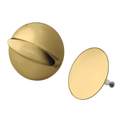 Hansgrohe Flexaplus Set de top pentru scurgere de scurgere, auriu lucios HAN-58185990