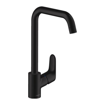 Hansgrohe Focus M41, baterie chiuveta 260, negru mat, HAN-31820670