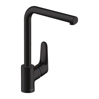 Hansgrohe Focus M41, baterie chiuveta, negru mat, HAN-31817670