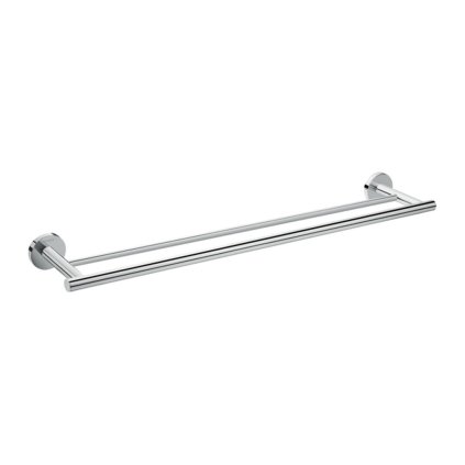 Hansgrohe Logis Universal, suport pentru prosoape, braț dublu, crom, HAN-41712000