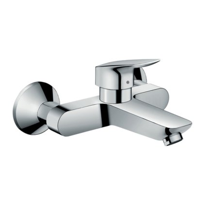Hansgrohe Logis, baterie lavoar cu manetă pentru montare pe perete, crom, HAN-71225000