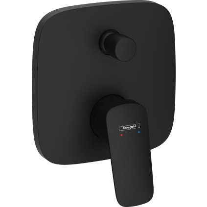 488291 hansgrohe logis pakova vanova bateria pod omietku so zabudovanou bezpecnostnou kombinaciou podla en1717 cierna matna han 71407670