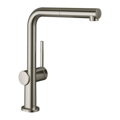 Hansgrohe M54, robinet pentru chiuvetă Talis cu capăt extras, sBox, aspect oțel inoxidabil, HAN-72809800